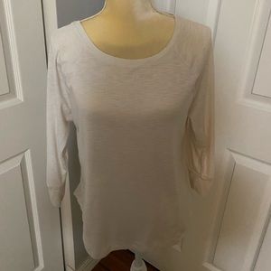 Mossimo Supply Co. Cream Long Sleeve Tee.